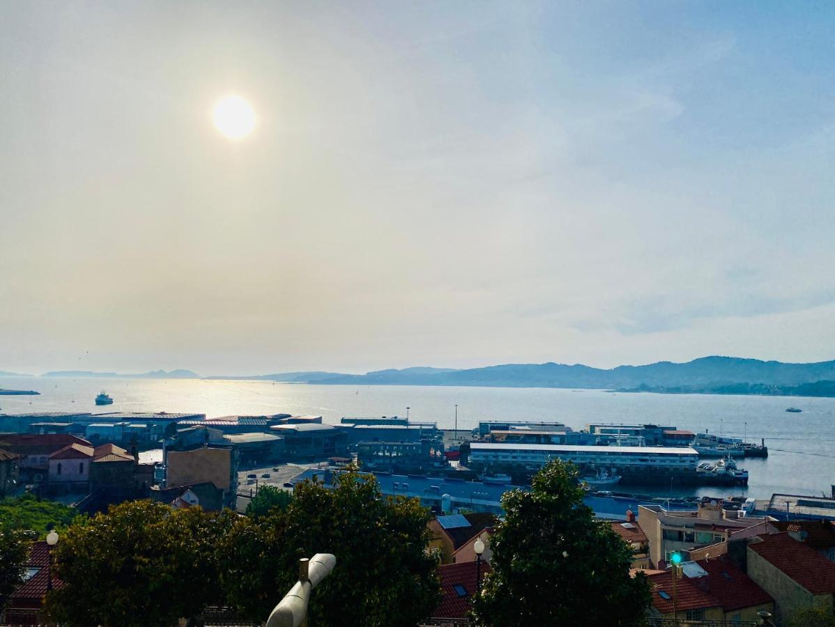 ¡Selecto Apartamento Con Vistas A La Ria De Vigo! Appartement Buitenkant foto